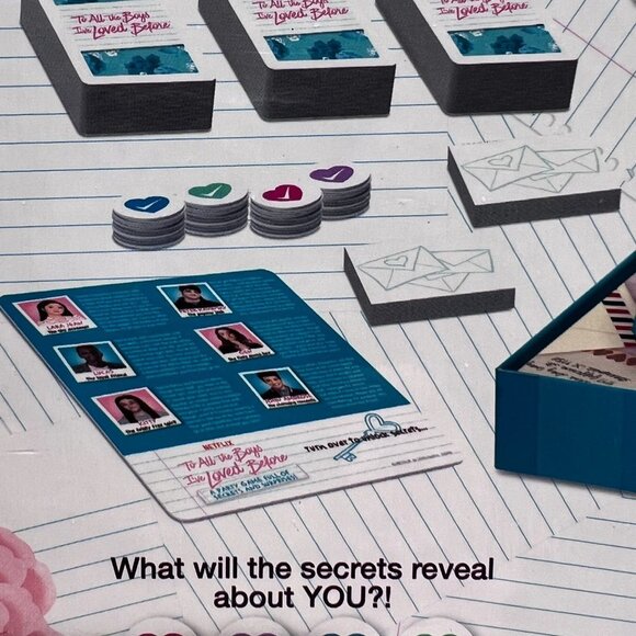 Netflix To All The Boys I've Loved Before Party Game New In Box - Picture 6 of 9